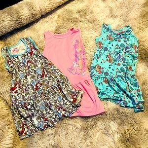 Set of three Disney princess dresses - soft material